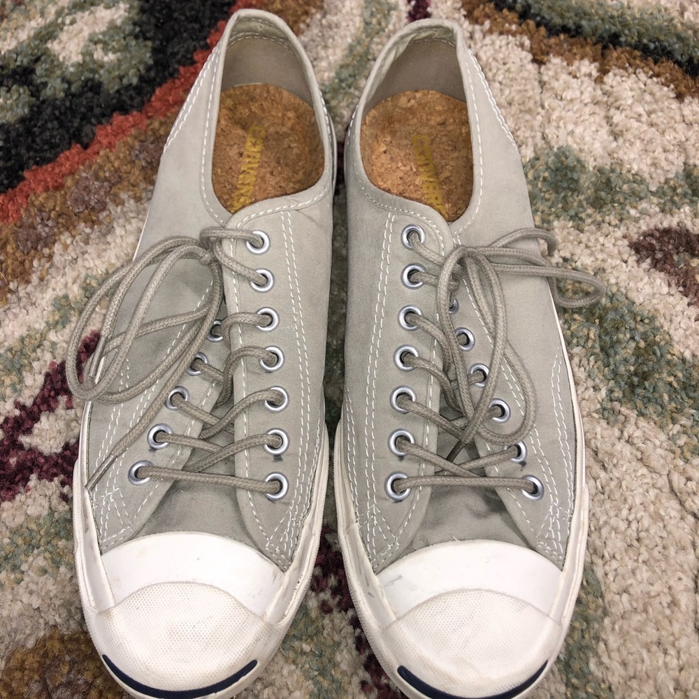 Taupe/Grey Converse